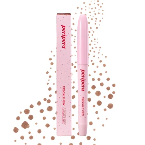 Peripera Freckle Pen - Natural Brown, Long-Lasting & Smudge-Proof