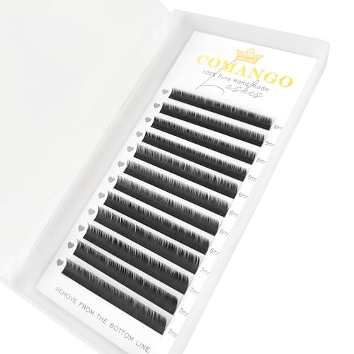 CoMango Bottom Lash Extensions 0.07mm Black 5-7mm Mix