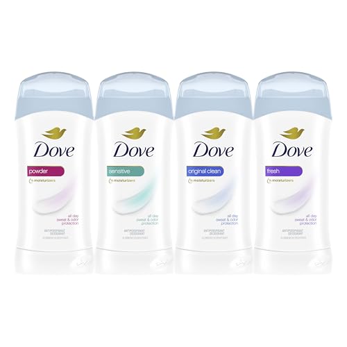 Antiperspirant Deodorant Stick Powder - 2-Pack for Women