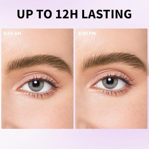 4-Tip Microblading Eyebrow Pencil with Clear Gel - Waterproof
