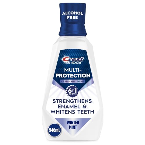 Crest Pro-Health Advanced Whitening Mouthwash, Alcohol Free, 946mL