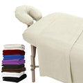 Extra Thick Massage Table Sheets Set 3pc - 100% Cotton