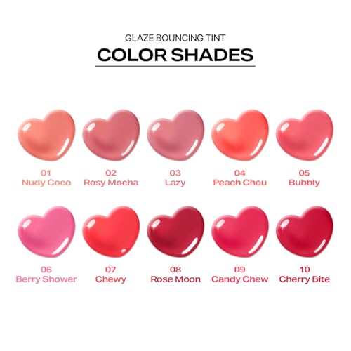 2aN Glaze Bouncing Tint 02 Rosy Mocha - Lip Tint