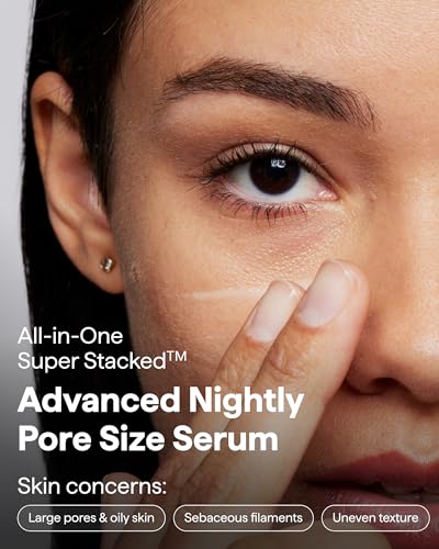 Pore Refining Serum with Retinol & Salicylic Acid - Minimizes Pores, Clears Texture