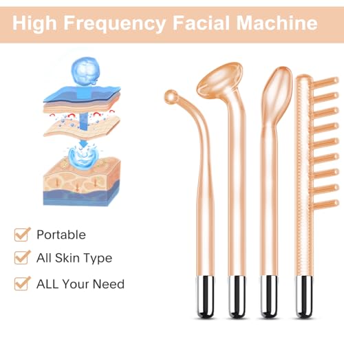 CUTIEWORLD High Frequency Wand Facial Device