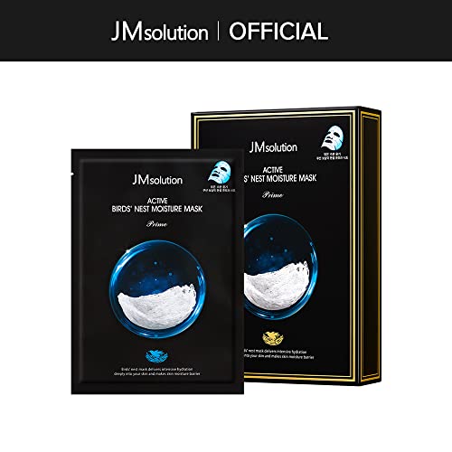 JMsolution ACTIVE BIRDS' NEST MOISTURE MASK (Pack of 10)