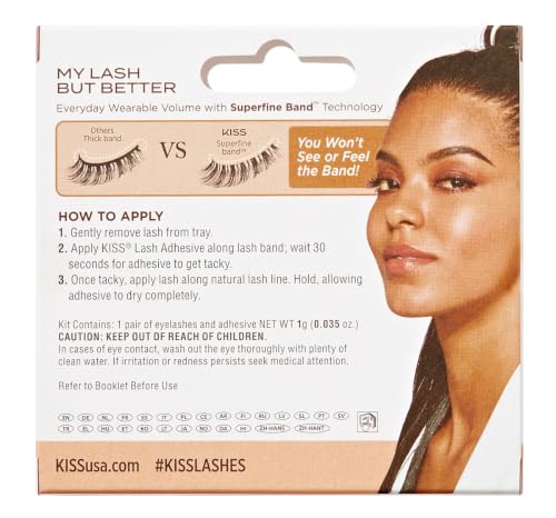 Kiss But Better So Real Lashes - Pack of 2