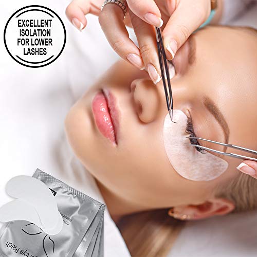 Ocim 100 Pairs Hydrogel Eye Patches for Lash Extensions