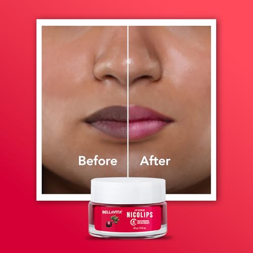 NicoLips Lip Scrub – Exfoliating & Hydrating Lip Balm 20g