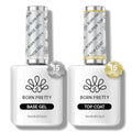 BORN PRETTY No Wipe Gel Top and Base Coat Set - 15ml Long Lasting