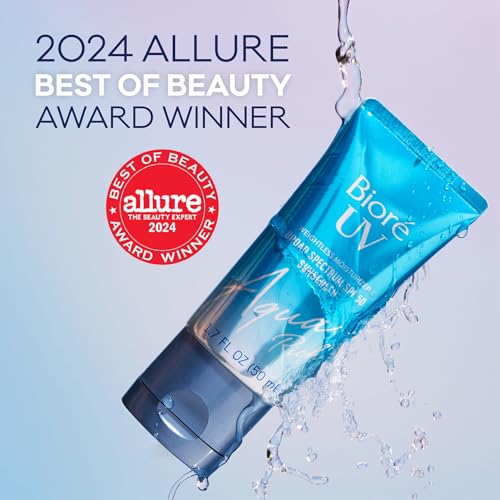 Bioré UV Aqua Rich SPF 50 Facial Sunscreen Moisturizer 1.7oz