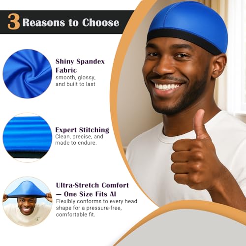 Super Elastic Wave Cap for 360 540 720 Waves