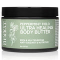 Ora's Amazing Herbal Ultra Healing Body Butter, Intensive Moisturizer For Dry Skin, Spearmint & Bergamot Essential Oil, 8 oz, Peppermint Field Scent