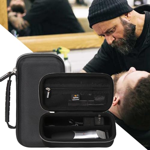 Aproca Hard Case Compatible with WAHL Groomsman Corded Cordless Beard Trimmer Grooming Kit, Storage Portable Bag (Case Only)