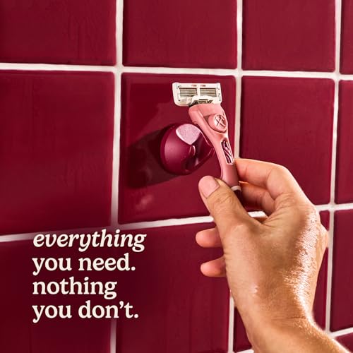 Dollar Shave Club Women Guest Pass Maroon Body Shave Starter Kit