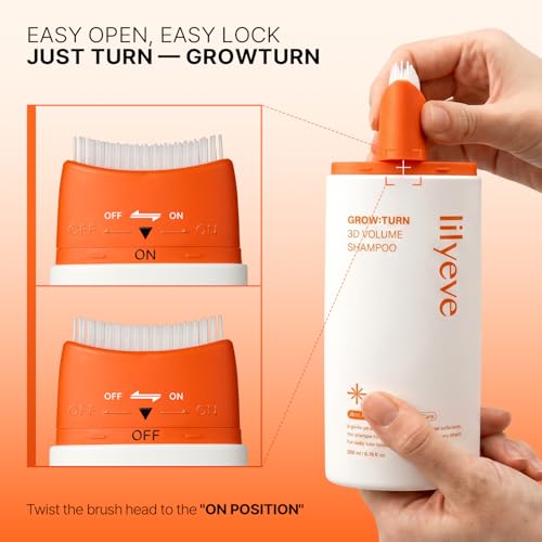 lilyeve GrowTurn 3D Volume Shampoo 6.76 fl oz