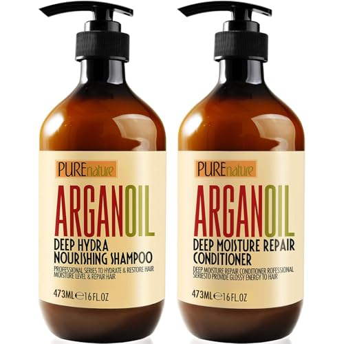 Argan Oil Shampoo & Conditioner Set - Sulfate Free