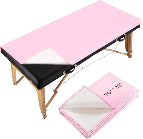 Noverlife PU Leather Lash Bed Cover - 70x32 Waterproof Massage Table Pad