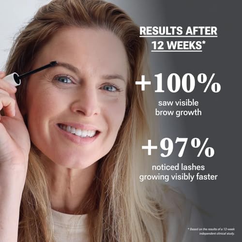 NULASTIN Lash & Brow Serum Dual System - Eyelash & Eyebrow Enhancers (2 Pack)