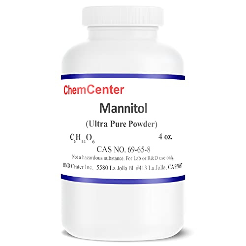 Ultra Pure Mannitol Powder, Reagent Grade, 4 oz