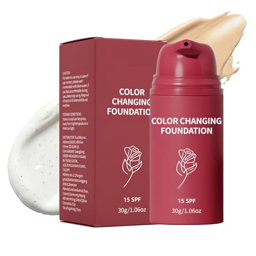 Korean Color Changing Foundation with SPF 15 | Auto-Adjusting Tone