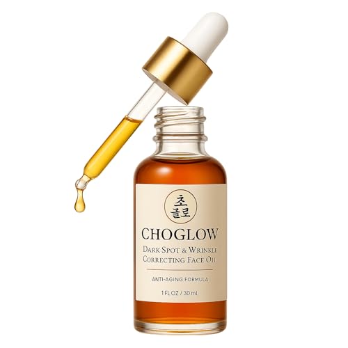 Glow Face Oil ? Retinol Alternative for Dark Spots, Wrinkles & Pores ? Jojoba, Moringa, Rosehip, Sea Buckthorn, Vitamin E ? Anti-Aging Brightening Serum for Glowing Skin