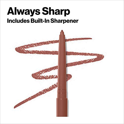 Revlon Lip Liner, Colorstay Face Makeup with Built-in-Sharpener, Longwear Rich Lip Colors, Smooth Application, 680 Blush'