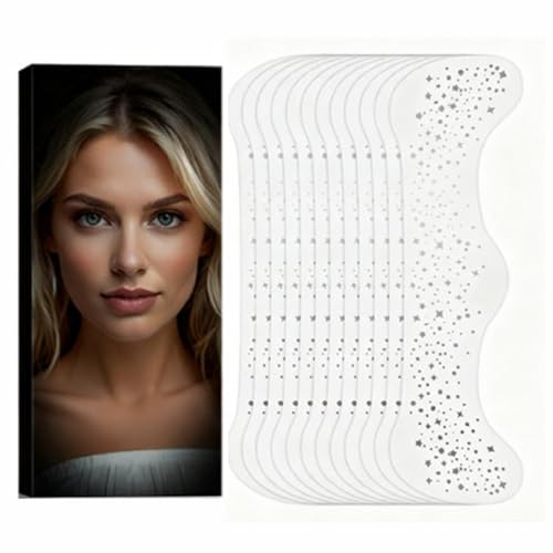 Silver Glitter Face & Body Stickers - Waterproof Festival Jewels