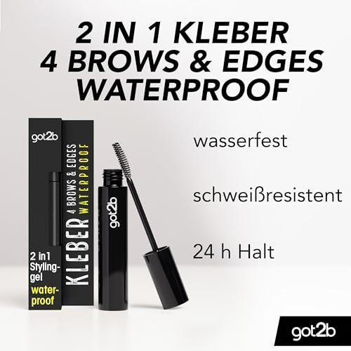 Got2B Glue 4 Brows & Edges Waterproof Gel, 16ml