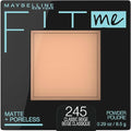 Maybelline Fit Me Matte + Poreless Pressed Powder Classic Beige 0.29oz - Long-Lasting Face Makeup & Setting Powder