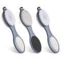 4-in-1 Foot Scrubber Brush & Callus Remover - Pumice Stone Set (3 Pack)