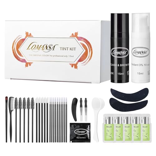 Lomansa Black Lash Color Kit - 15ml Keratin Formula