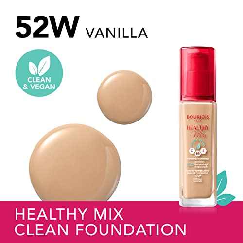 Bourjois Healthy Mix Clean & Vegan Foundation - 52W Vanilla