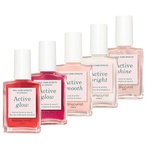 Manucurist Active 5-Pack Treatment Nail Polish Gift Set - No Lamp Needed
