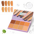 Soft Matte Cream Concealer Palette - 8 Shades Full Coverage