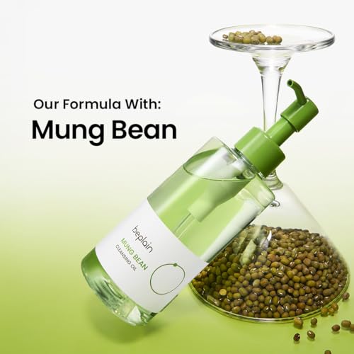 beplain Mung Bean Cleansing Oil - Gentle Makeup Remover 6.76 fl.oz