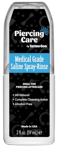 Tattoo Goo Saline Spray for Piercings & Tattoos 2 oz
