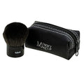 Kabuki Foundation Brush - Premium Synthetic Vegan Bristles, Soft & Compact for Smooth & Flawless Application - Mini Pressed Powder Travel Brush, Cruelty-Free by Mommy Makeup