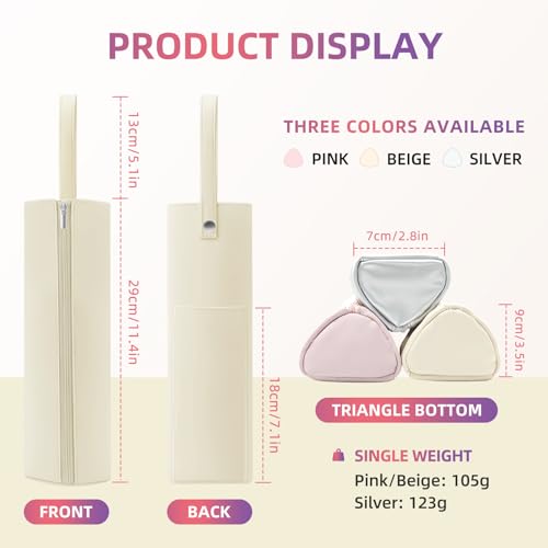 Heat Resistant Styling Mat & Travel Bag for Curling Iron