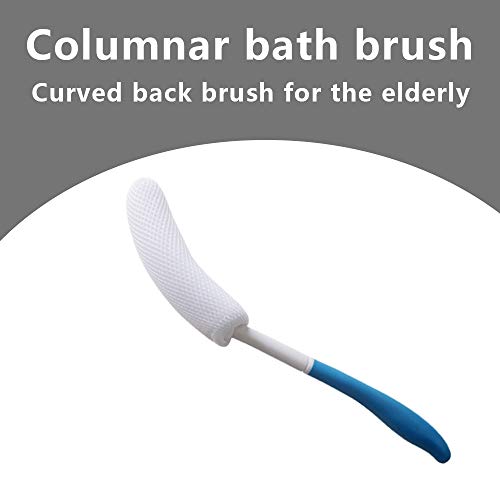 Long Handle Bath Brush for Seniors & Elderly with Anti-Slip Grip