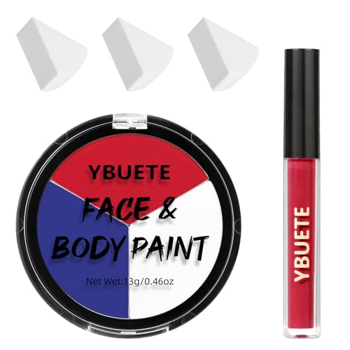 Professional Face Paint Kit for Halloween Costumes & Cosplay