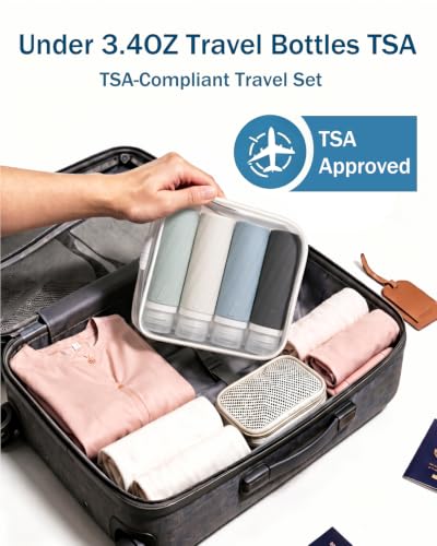 Redfly 13-Piece TSA Travel Bottles Set, Leak Proof & BPA-Free