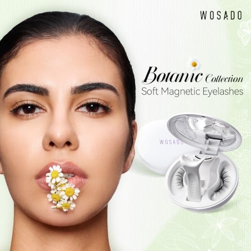 WOSADO 22mm Tulip Magnetic Eyelashes Kit - Glue-Free & Reusable