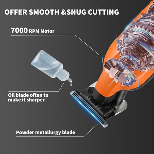 KEMEI 2099 Professional Hair Clippers with Charging Dock