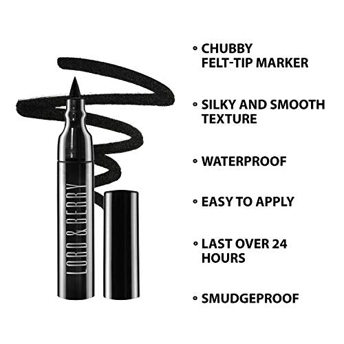 Lord & Berry PERFECTO Longlasting and Waterproof Graphic Eyeliner Black