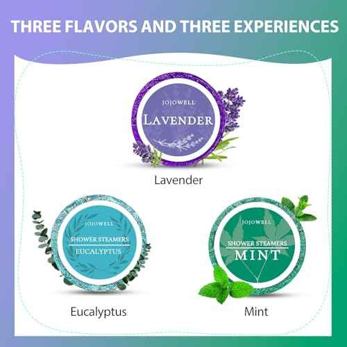 Shower Steamers Aromatherapy -12 Pack Birthday Gifts for Women Men, Shower Bombs with Essential Oils, Eucalyptus for Shower, Nasal Relief, Self Care Home Spa Gifts for Mom, Her