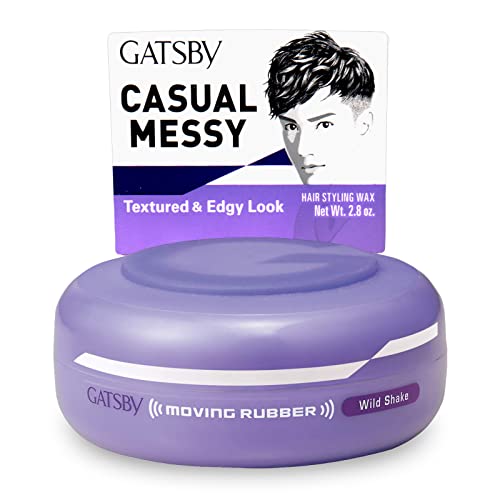 Gatsby Moving Rubber Wild Shake Hair Wax 80g