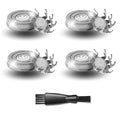 4 Pack Shaver Replacement Blades Compatible with Pitbull Shaver Gold PRO & Silver - Pitbull Shaver Replacement Blade, Enhanced Pitbull Shaver Replacement Heads for Superior Shaving