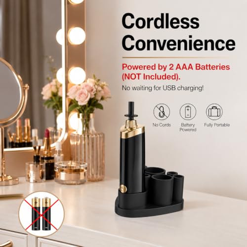 Electric Makeup Brush Cleaner & Dryer - Fast Wash & Dry Machine