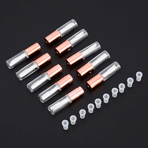 25 Pack 1.2mL Empty Lip Gloss Tubes with Caps & Inserts
